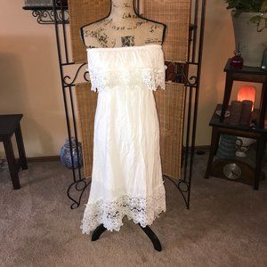 Solitaire Swim Strapless Coverup Dress